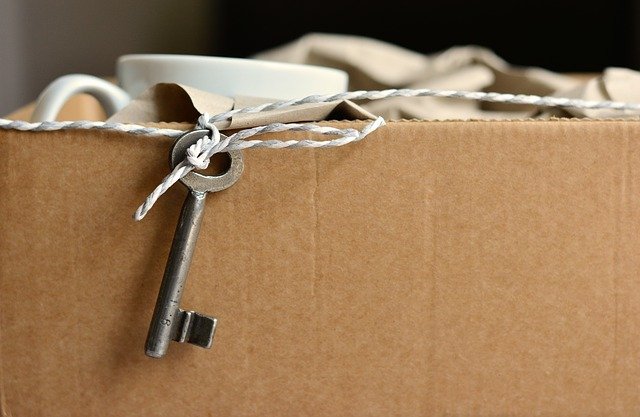 Key and a Moving Box